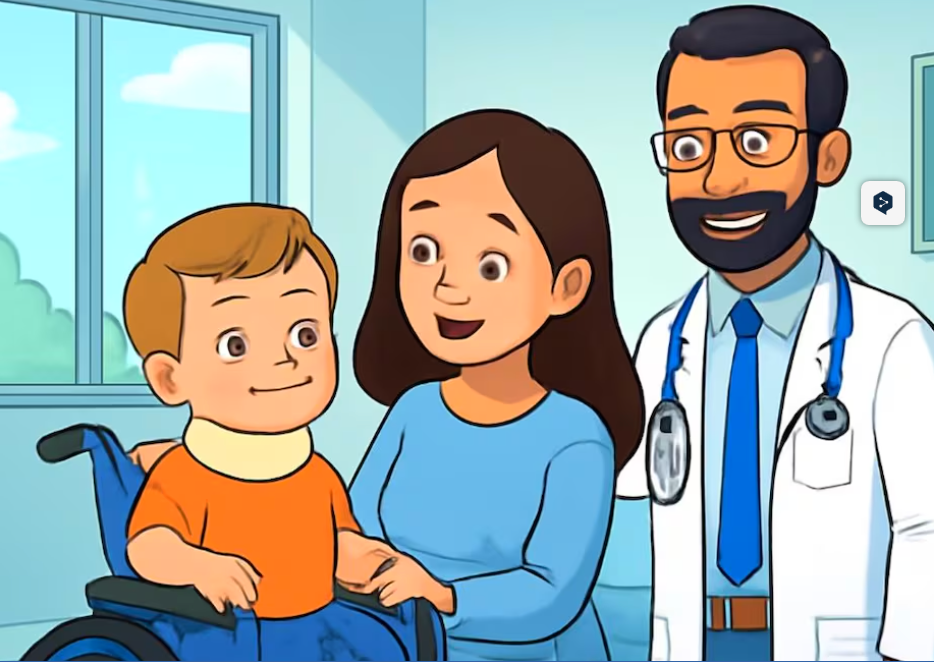 Oliver, el niño de un año que vivió después de perder su cabeza en un accidente