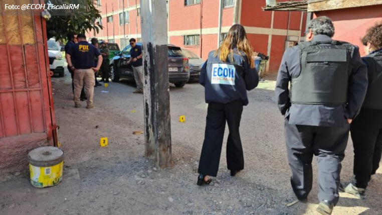 Hombre fue asesinado en la vía pública en Lo Espejo