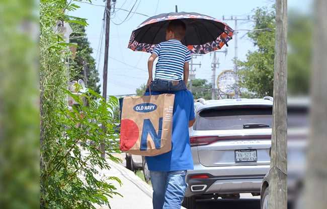 Alcanzan los 41º centígrados las temperaturas