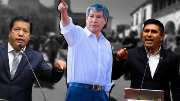Gobernador regional Wilfredo Oscorima llama traidores a congresistas de Ayacucho