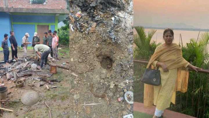 Manipur: Former MLA Yamthong’s wife killed in bomb blast