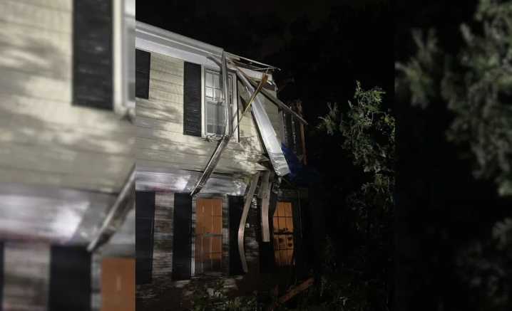 Devastadora tormenta Debby desplaza a una familia en Potomac