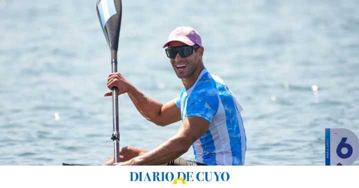 Agustín Vernice quedó cuarto en canotaje y se lleva un diploma de los Juegos Olímpicos