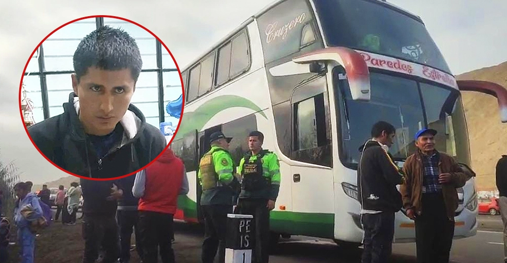 Chincha: policía terminó con la vida de familia extranjeros mientras viajaban en un bus interprovincial