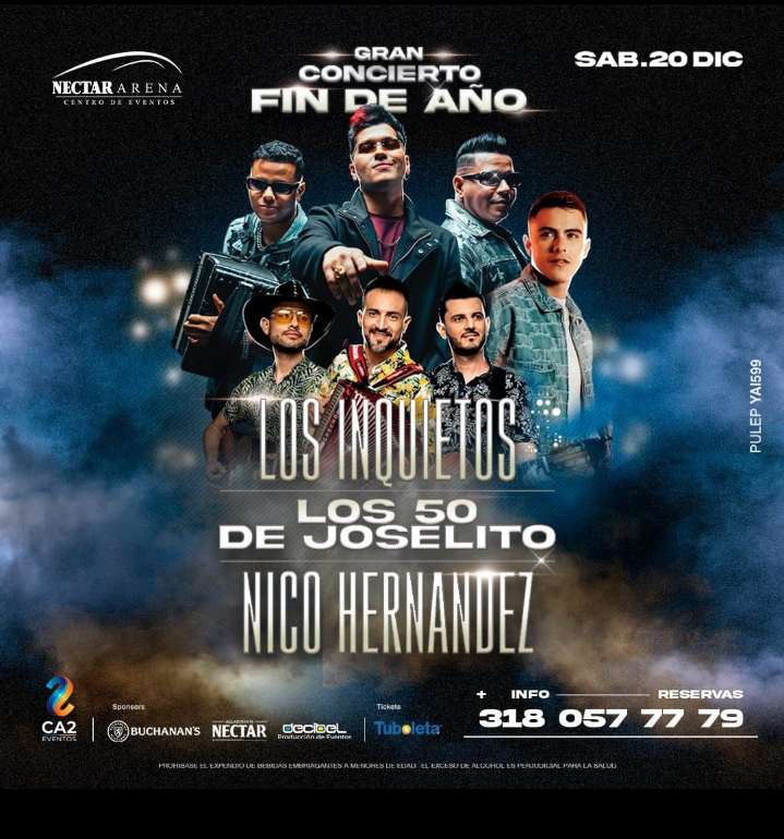 El conciertazo de fin de año en Ibagué
