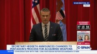Hegseth Says The Pentagon Is on ‘Wartime Footing’ In Case Our ‘Adversaries FAFO’