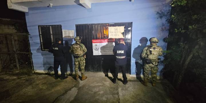 Guardia Nacional y Semar libera a cinco víctimas de explotación sexual tras cateos en Quintana Roo