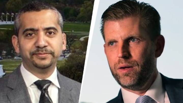 Mamdani is Indian, says Mehdi Hasan, rips apart Eric Trump as dumbest of dumb sons