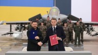 Ucrania comprará "hasta 100" aviones de combate franceses, según anuncia el Palacio del Elíseo