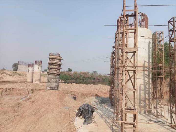 Ghaggar bridge nears completion, set to cut travel distance from 15 km to 2.5 km
