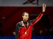 Canada’s Dandjinou races to gold in two events at short