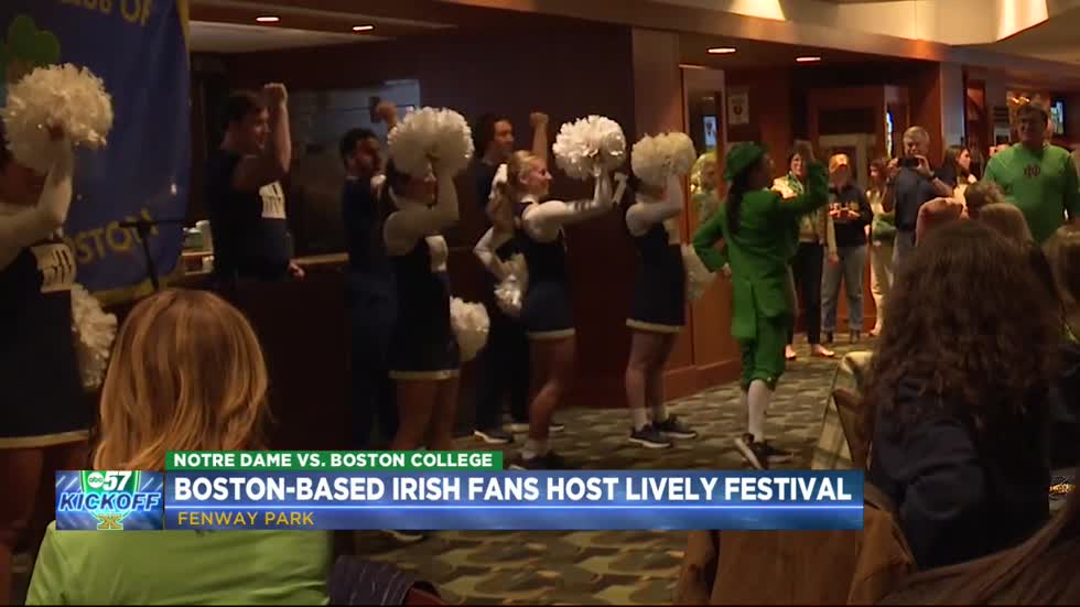 Fenway Park hosts Notre Dame Club for fan fest