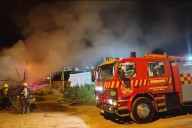 Incendio en Polideportivo Norte destruyó por completo una vivienda en Gualeguaychú