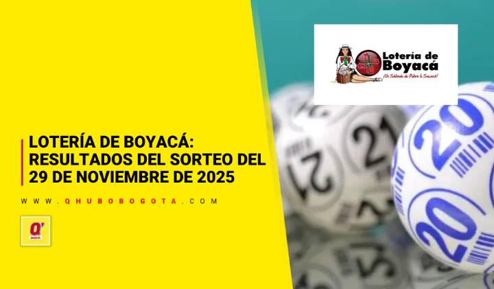 Lotería de Boyacá: conozca el resultado del 29 de noviembre