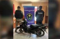 En allanamientos, detienen a un sujeto y recuperan una moto robada