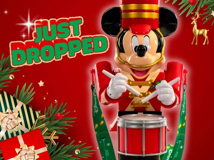 Forget the Home Depot nutcrackers, Disney Store’s new Mickey Mouse toy soldier sipper is just as viral