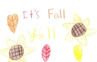 Weather Drawing: A splash of fall color