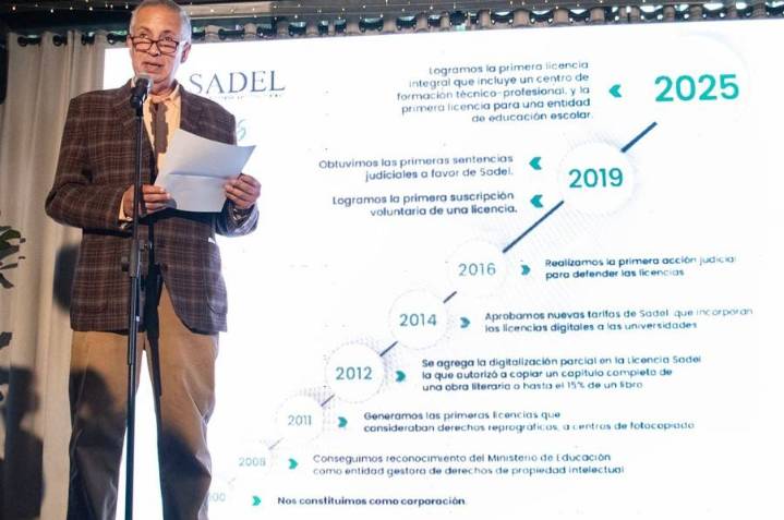 Sadel impulsa la adquisición de licencias literarias en colegios y centros de formación técnica