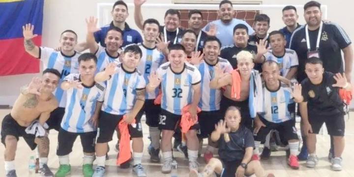 Gol misionero en el 2-0 ante Brasil