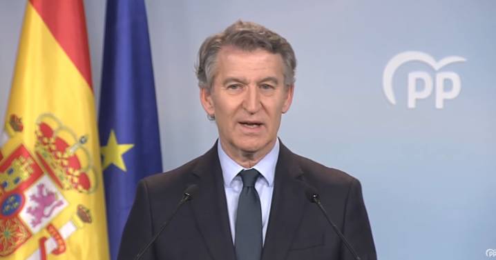 Feijóo convoca una protesta contra el Gobierno el domingo a las 12:00 en Madrid: «Sánchez es una manzana podrida»