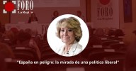 Directo | Esperanza Aguirre analiza la actualidad política en el Foro La Región