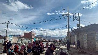 Un muerto y un herido en enfrentamiento por protestas en La Rinconada, Puno