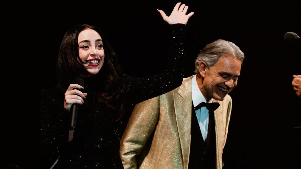 VIDEOS - Nicki Nicole se emocionó hasta las lágrimas al ser invitada por Andrea Bocelli y cantar “Vivo por ella”