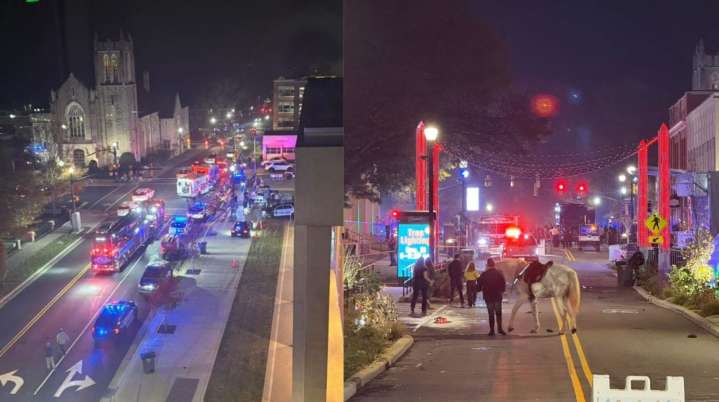 Tiroteo en ceremonia de encendido de árbol navideño en...