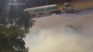 Ammonia gas leak from tanker truck in Oklahoma sickens dozens and forces evacuations