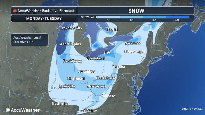 Lehigh Valley weather: Blustery cold and potential snow showers Tuesday