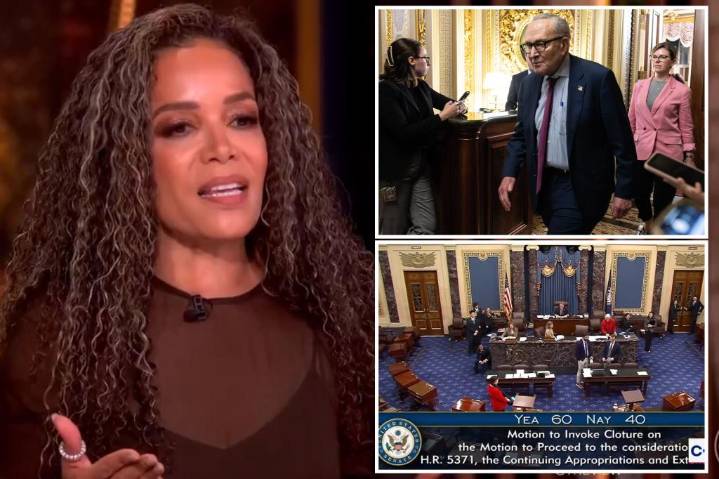 'The View' host blasts Chuck Schumer after Senate reaches deal to end government shutdown