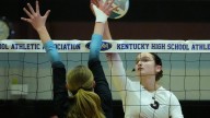 Assumption volleyball cruises past Shelby Valley in state quarterfinals