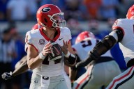 No. 5 Georgia rallies and escapes 'Cocktail Party' with a 24