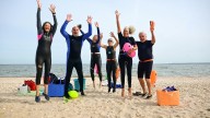 Peconic Bay Swimmers club embraces open waters