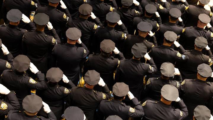 Mayor Adams budgets 5,000 more NYPD officers over three years, but incoming mayor will have final say