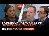 Why has UK Conservative leader Kemi Badenoch called Reform an "existential threat?'