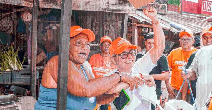 La candidata a la Gobernación Margarita Guerra moviliza a su tierra natal, Fundación El evento, descrito como una demostración de fuerza y apoyo, concentró a miles de fundanenses que salieron a expres