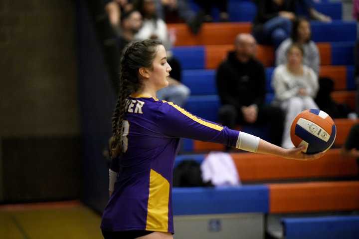 Sophia Gourley of Columbia River tops 2A Greater St. Helens League volleyball all