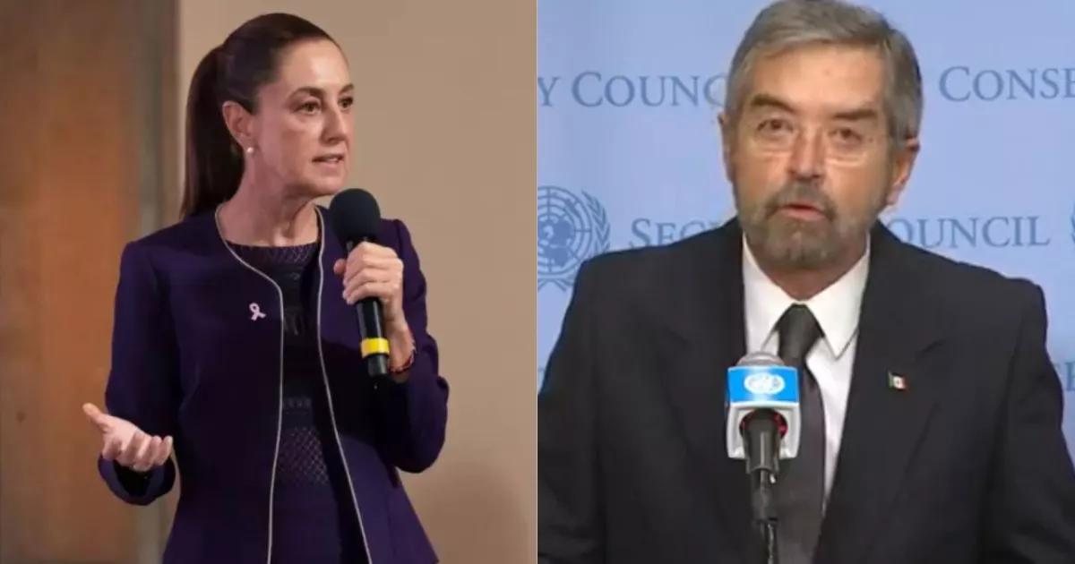 Claudia Sheinbaum manda al canciller De la Fuente a Colombia para la IV Cumbre CELAC