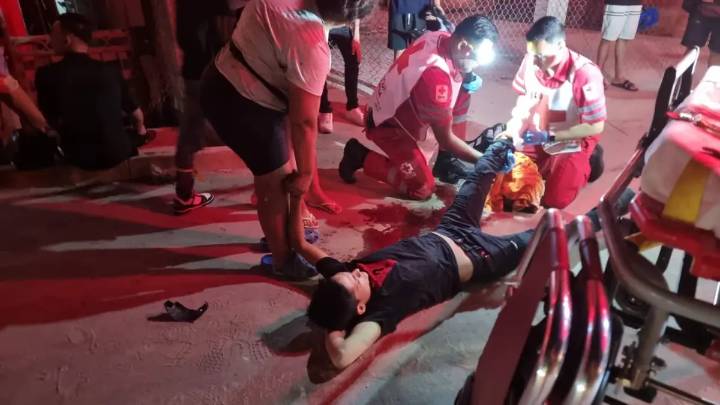 Rodada del terror deja tres jóvenes lesionados en Puerto Vallarta