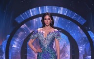 Stephany Abasali brilla en la gala preliminar del Miss Universo