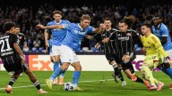 Napoli no levanta en la Champions League; rescata empate ante el Frankfurt