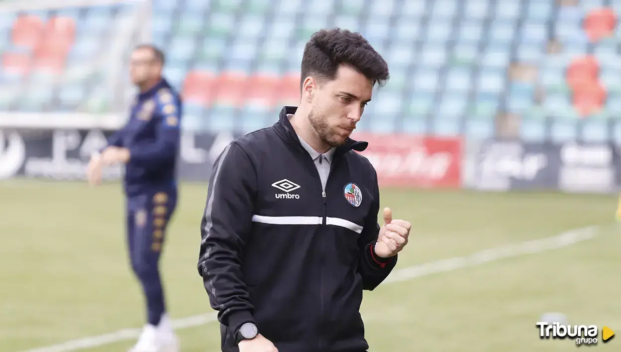 Jorge García y el play-off: "Centrarnos en ese objetivo a día de hoy creo que es un poco erróneo"