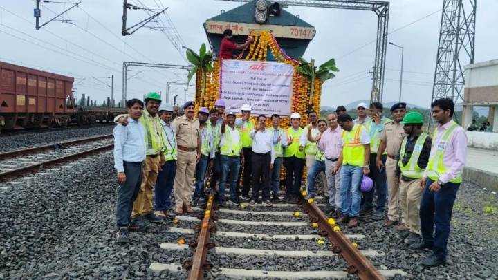 DFCCIL conducts trial run on JNPT-Vaitarna stretch as it nears commissioning