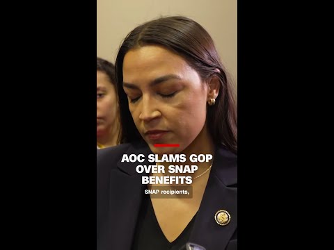 AOC slams GOP over SNAP benefits