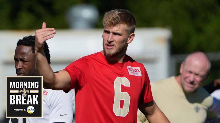 Morning Break: Tyler Shough become the ninth Saints quarterback to start since 2020