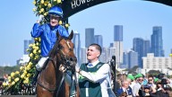Mark Zahra steals the show at Flemington with Derby triumph on Observer one of four wins