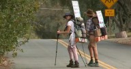 Couple walking through every U.S. state aims to find common ground among Americans