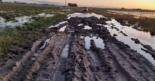 Ante el anegamiento de los campos – Rauch solicitó la declaración de emergencia y/o desastre agropecuario