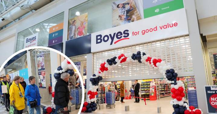 Boyes discount store opens in Middleton Grange centre Hartlepool
